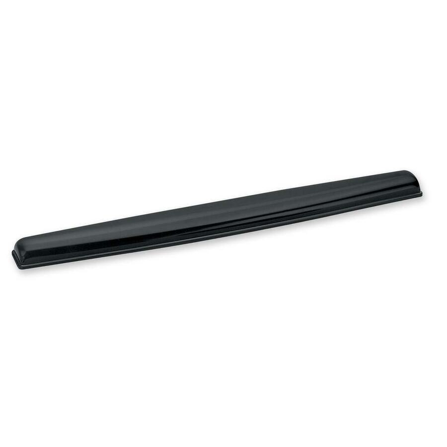 Fellowes&reg; Crystal&trade; Gel Keyboard Wrist Rest - Black (9112201)