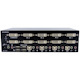 StarTech.com 4-Port Dual DVI USB KVM Switch with Audio and USB 2.0 Hub