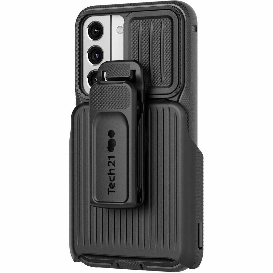 Tech21 Evo Max Rugged Carrying Case (Holster) Samsung Galaxy S22 Smartphone - Black