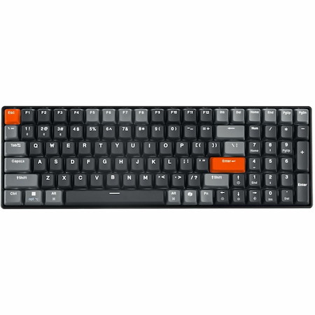 Adesso EasyTouch 1200 Keyboard - Wired/Wireless Connectivity - USB Interface - RGB LED - English (US)