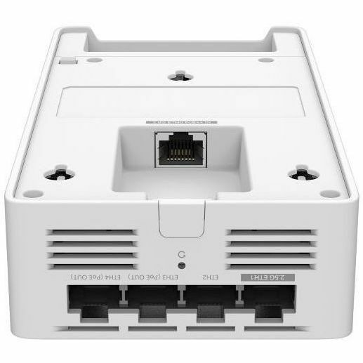 Omada EAP775-Wall Tri Band Wi-Fi 7 IEEE 802.11 a/b/g/n/ac/ax/be 5.63 Gbit/s Wireless Access Point - Indoor