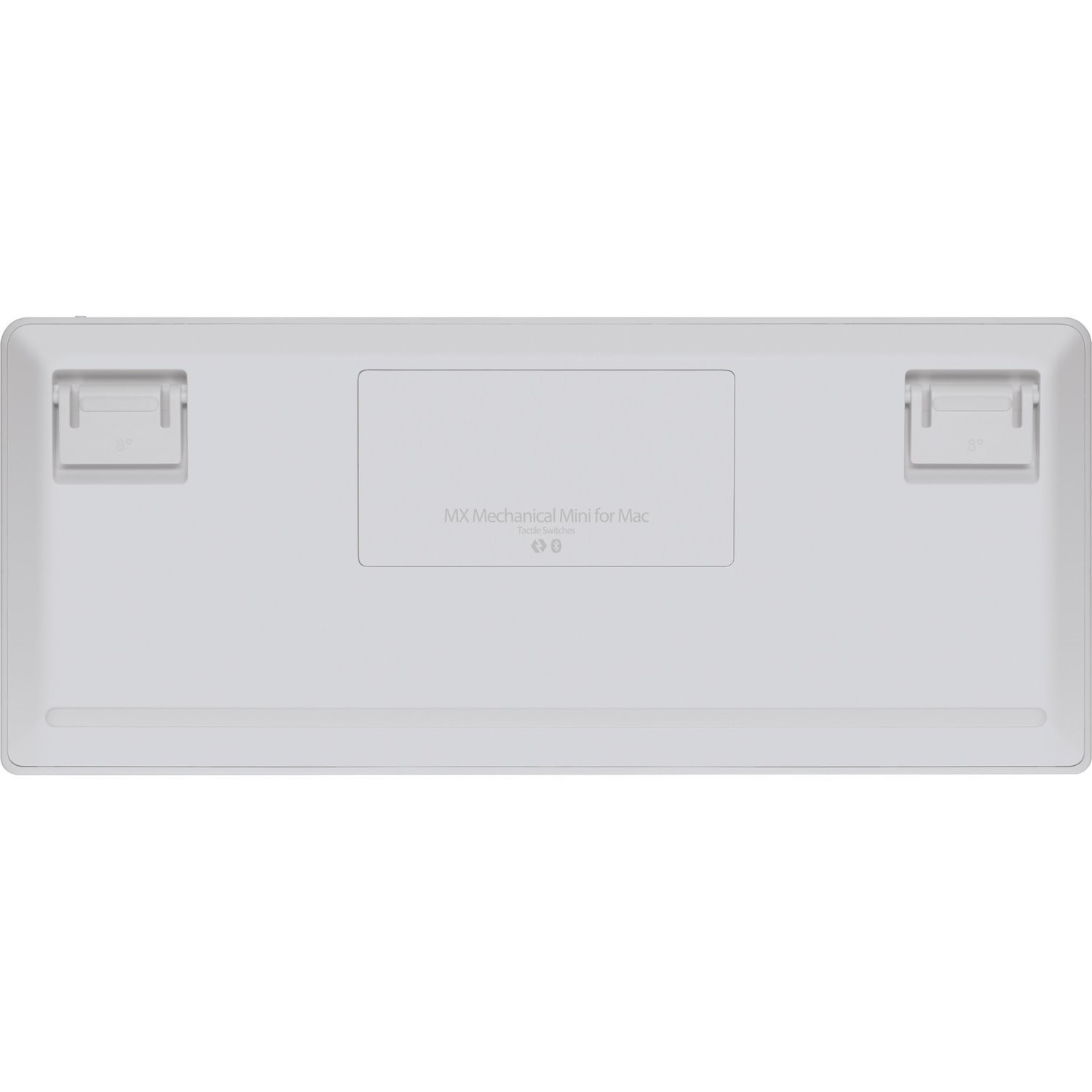 Logitech MX Mechanical Mini Toetsenbord - Draadloos Verbinding - USB Type C Interface - LED - Frans - AZERTY indeling - Lichtgrijs