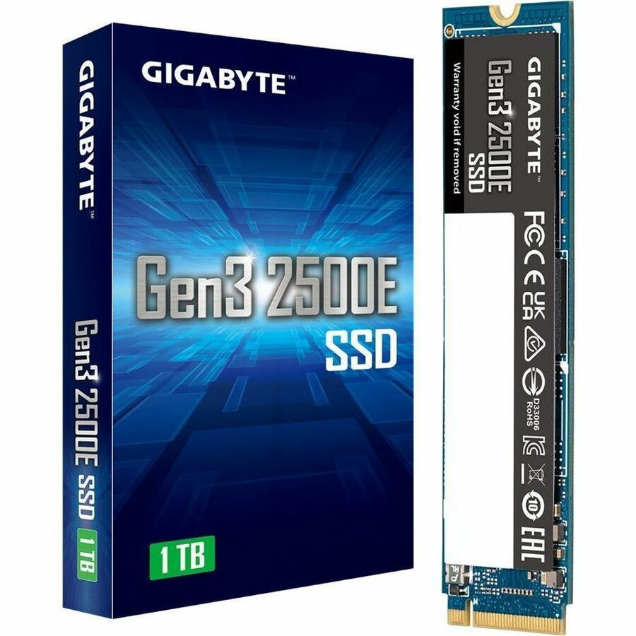 GIGABYTE 2500E G325E1TB 1 TB Solid State Drive - M.2 2280 Internal - PCI Express NVMe (PCI Express NVMe 3.0 x4)