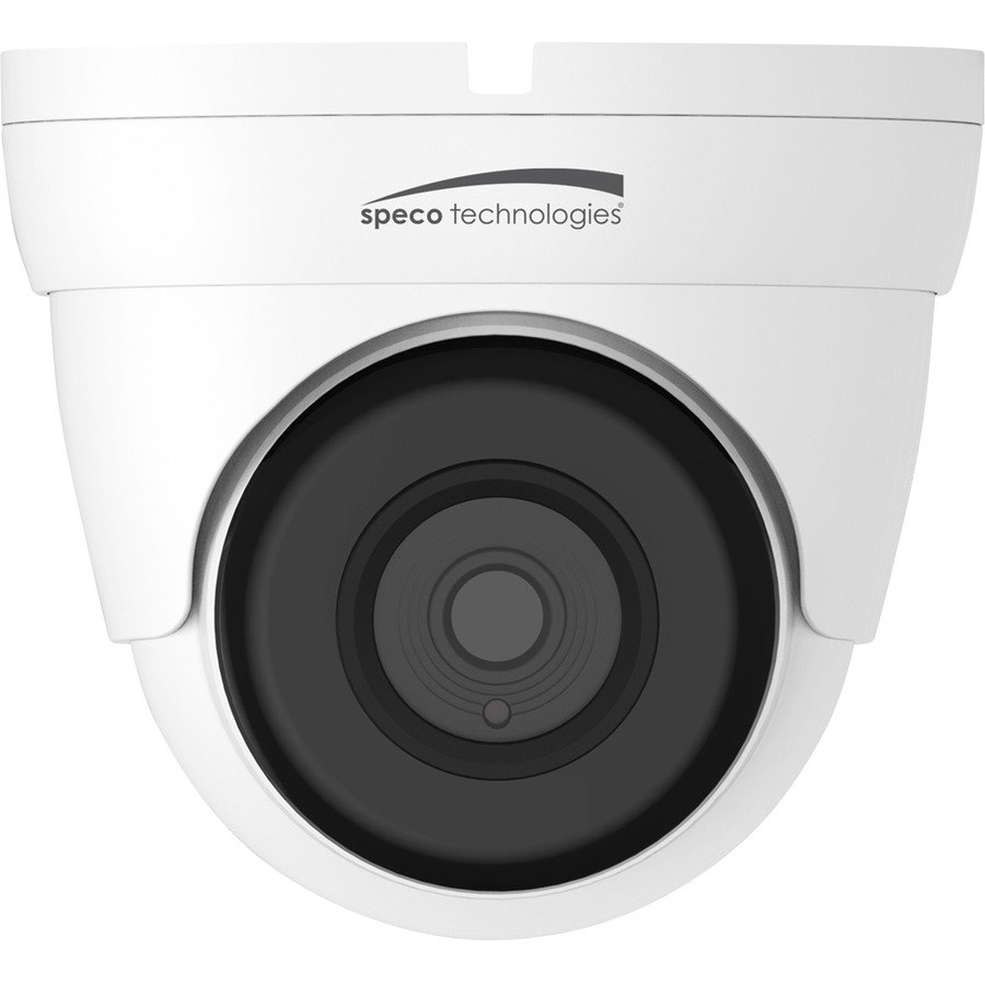 Speco O8K1A 8 Megapixel Outdoor 4K Network Camera - Color - Turret - White