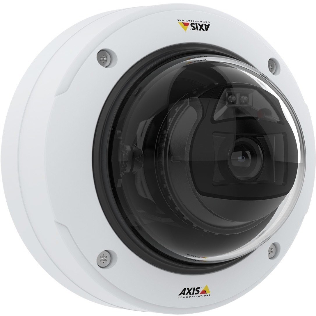 AXIS P3255-LVE 2 Megapixel Outdoor Full HD Network Camera - Colour - Dome - White - TAA Compliant