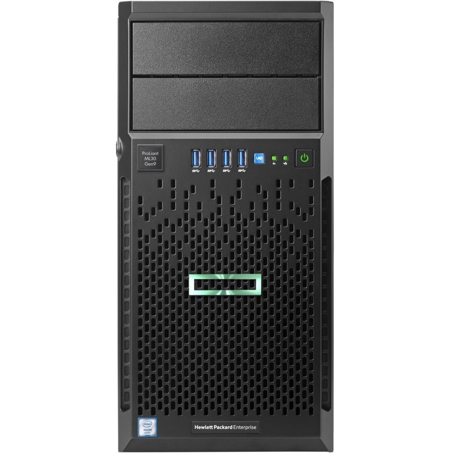 HPE ProLiant ML30 G9 4U Tower Server - 1 Xeon E3-1240 v6 3.70 GHz - 8 GB RAM - Serial ATA/600 Controller