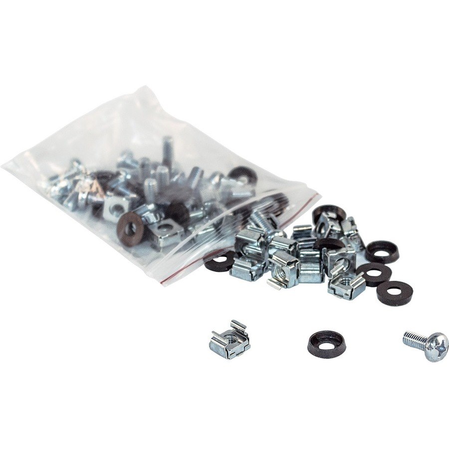 Intellinet Cage Nut Set For 19 Inch Racks Or Cabinets, 20 Pieces Set.
