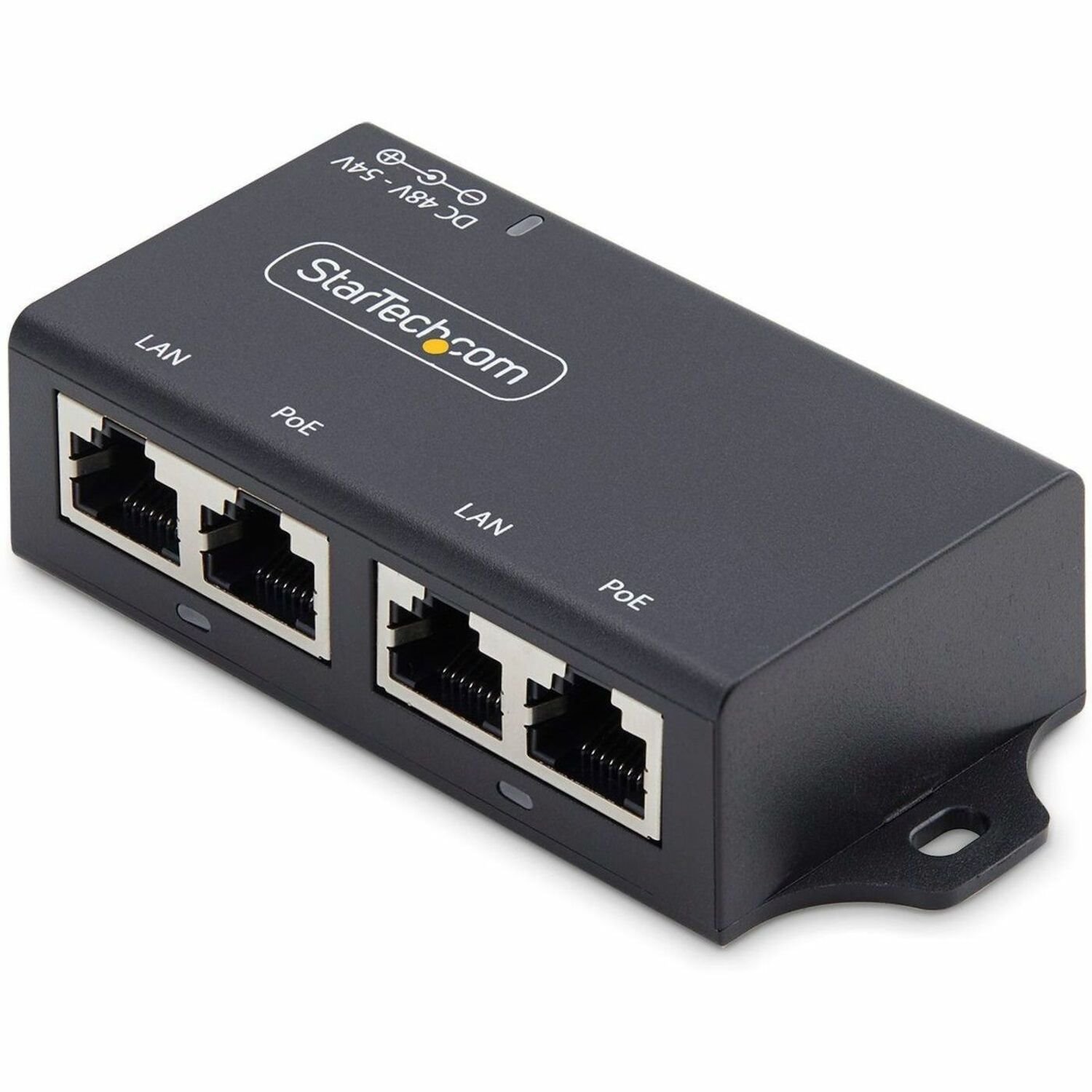 StarTech.com 2-Port PoE+ Injector, 10/100/1000Mbps, PoE/PoE+ (802.3af/802.3at), 30 Watt, 1Gbps Ethernet, Wall Mountable, Unmanaged