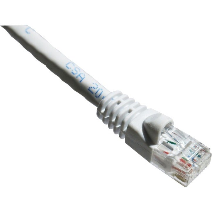 Axiom 7FT CAT6 550mhz S/FTP Shielded Patch Cable Molded Boot (White)