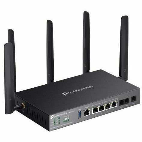 Omada DR3650V-4G Wi-Fi 6 IEEE 802.11ax 2 SIM Ethernet, Cellular Modem/Wireless Router