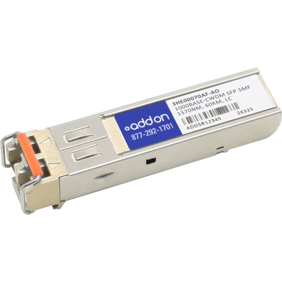 AddOn SFP (mini-GBIC) - 1 x LC 1000Base-CWDM Network - 1 - TAA Compliant