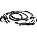 Vertiv Avocent USB Keyboard and Mouse, HDMI and Audio Cable, 6 ft. for Vertiv Avocent SV and SC Series Switches