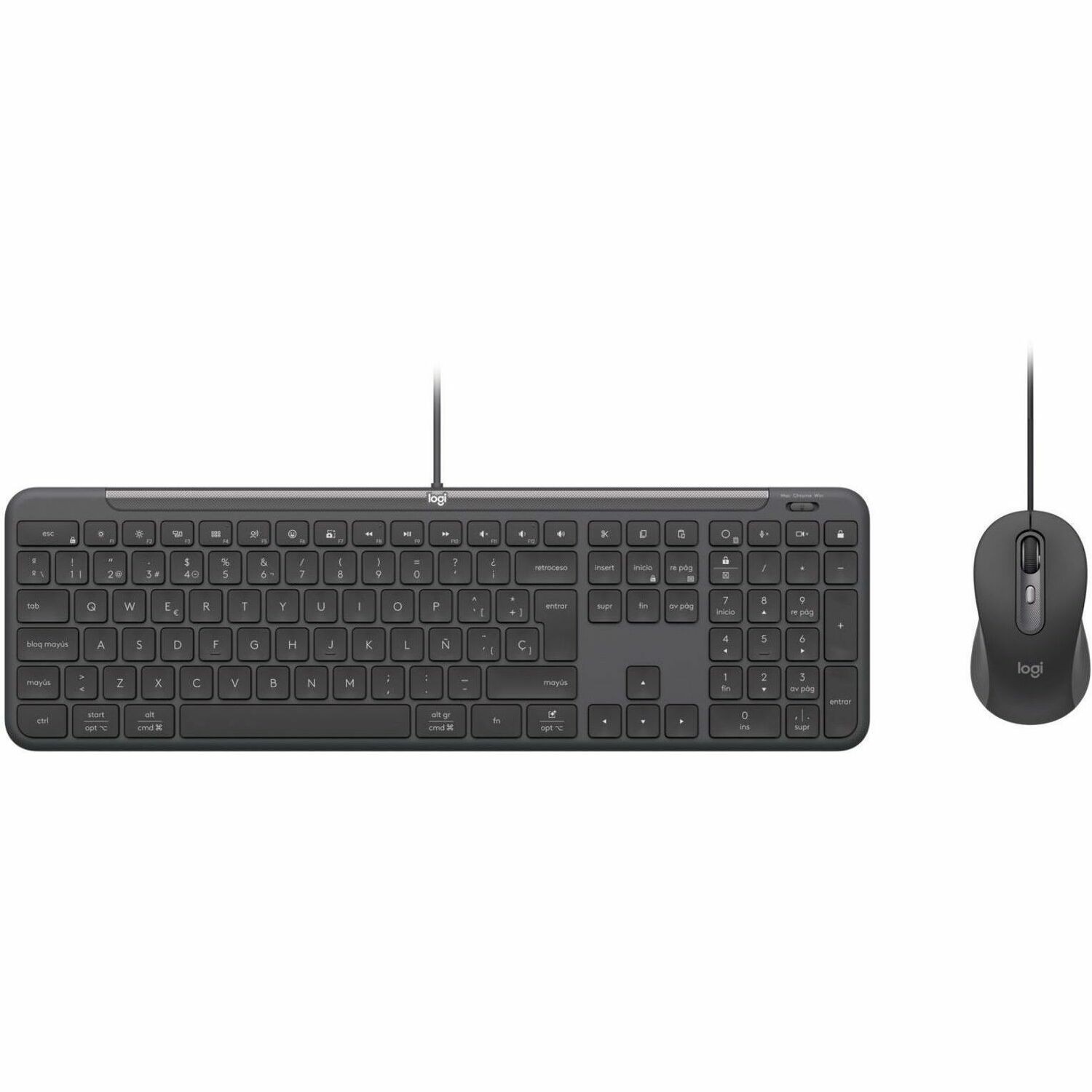Logitech Signature Slim MK620 Toetsenbord en muis - QWERTY - Spaans