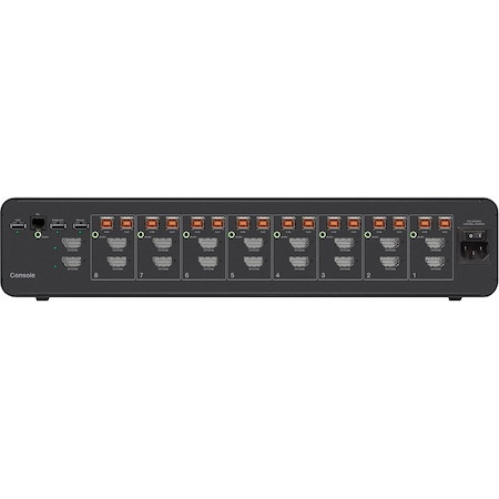 Belkin Universal 2nd Gen Secure KVM Switch, 8-Port Dual Head w/ CAC