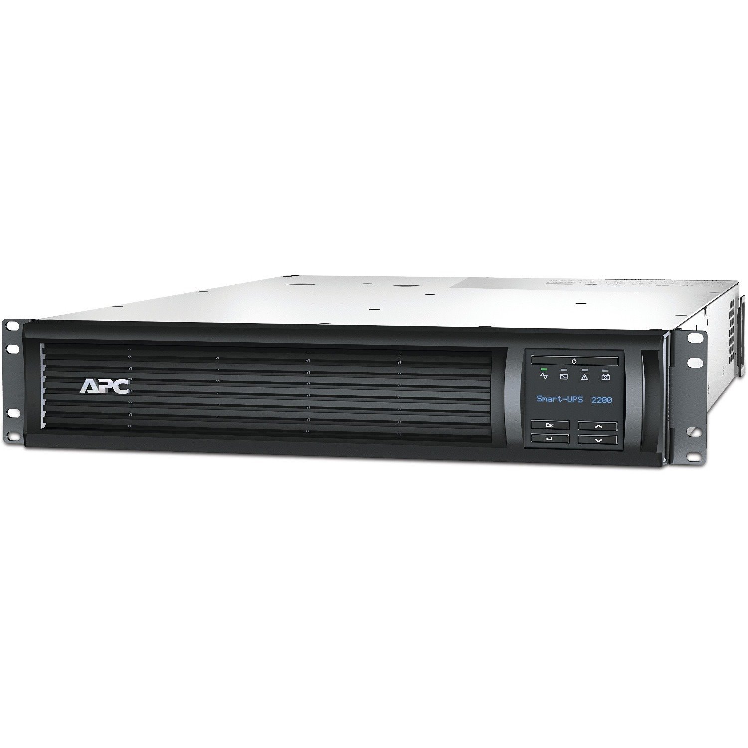 APC Smart-UPS, Line Interactive, 2200VA, Rackmount 2U, 120V, 6x NEMA 5-15R+2x NEMA 5-20R outlets, SmartConnect Port+SmartSlot, AVR, LCD