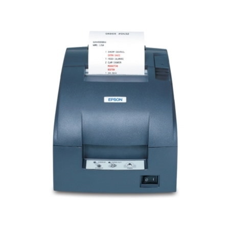 Epson TM-U220B POS Receipt Printer - 9-pin - 6 lps Mono - Serial, USB - PC