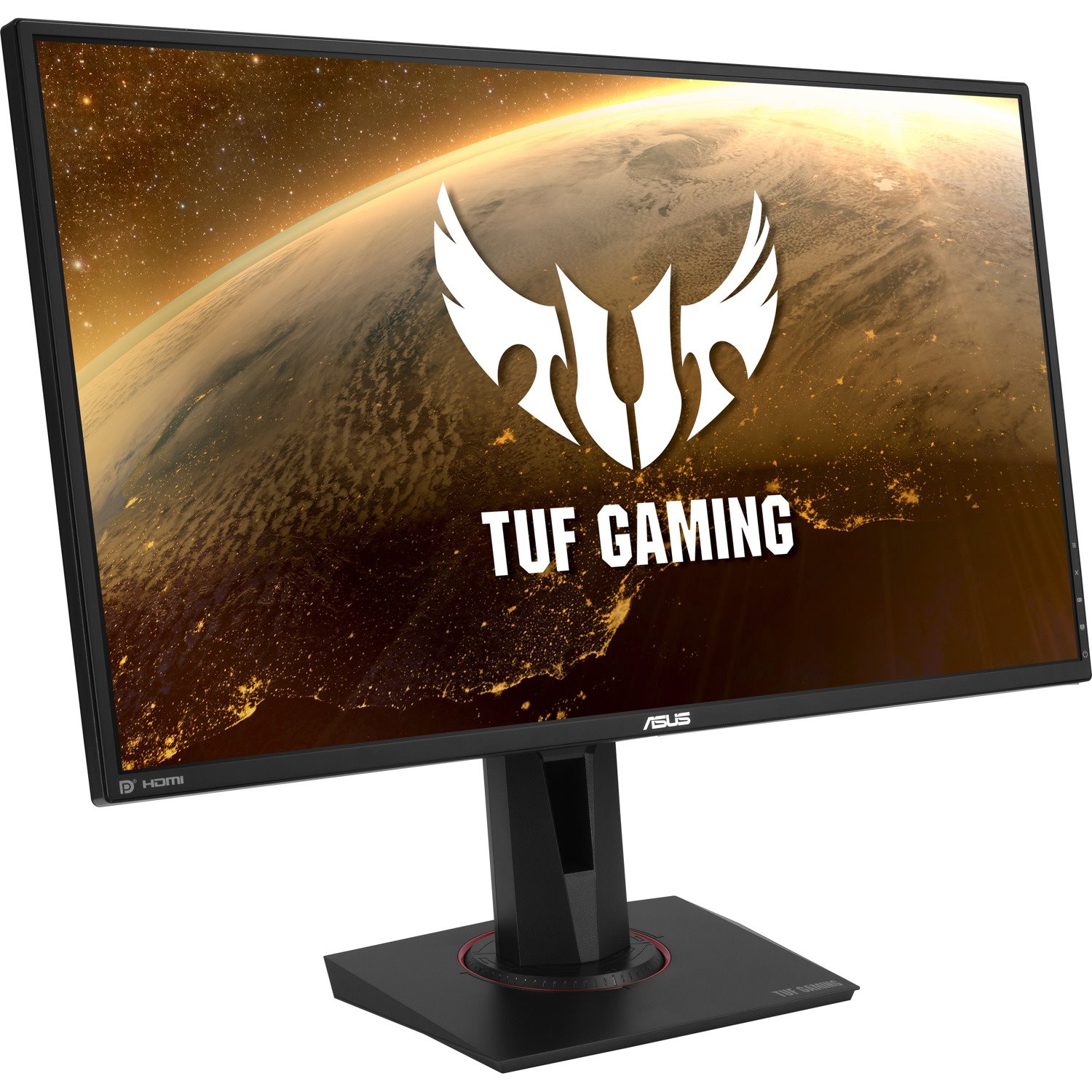 ASUS TUF Gaming 27" 1440P HDR Gaming Monitor (VG27AQ) - QHD (2560 x 1440), 165Hz (Supports 144Hz), 1ms, Extreme Low Motion Blur, Speaker, G-SYNC Compatible, VESA Mountable, DisplayPort, HDMI