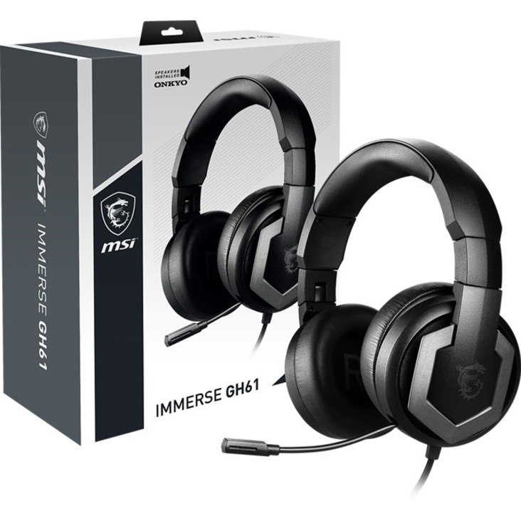 MSI Immerse GH61 Gaming Headset audio by ONKYO