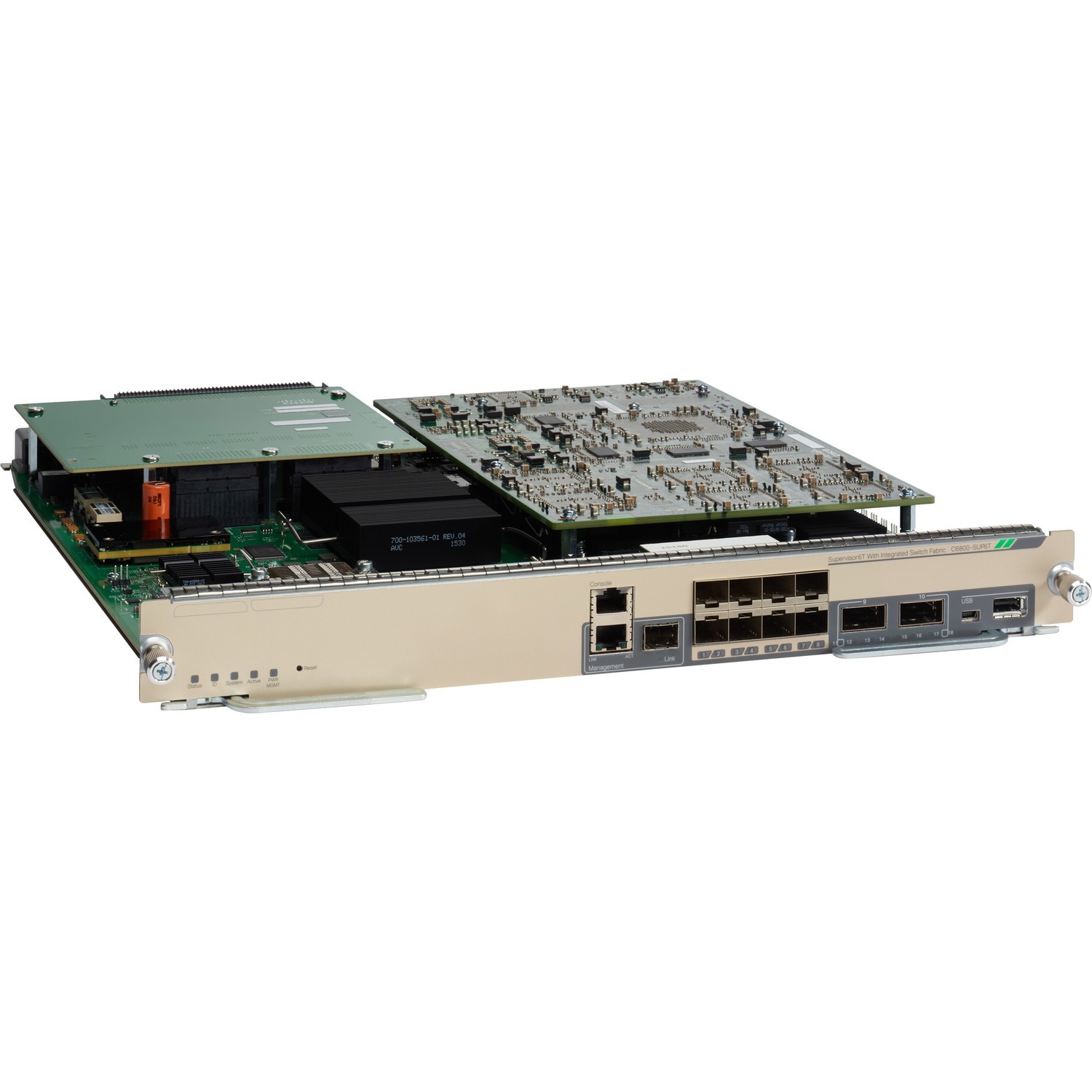 Cisco Supervisor Engine - 1 x RJ-45 Management, 1 x Type B USB Console, 1 x RJ-45 Serial