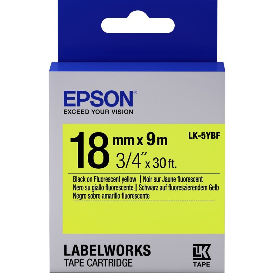 Epson LabelWorks LK-5YBF Label Tape