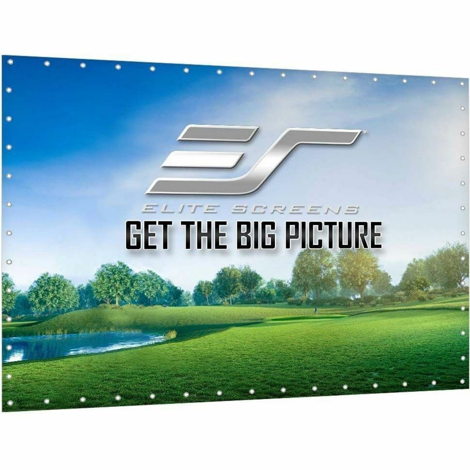 Elite Screens GolfSim DIY DIY10X20-IPW1145-F 134" Projection Screen