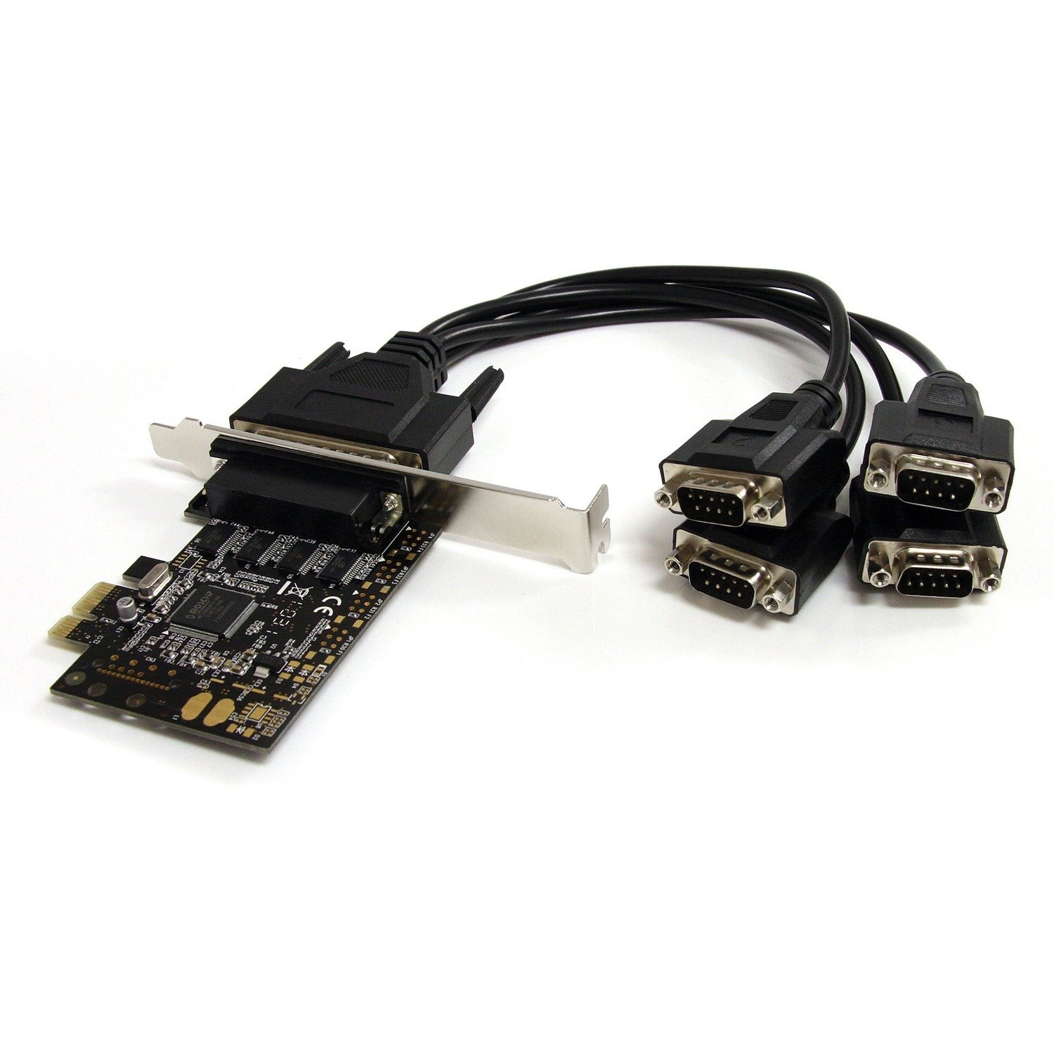 StarTech.com 4 Port RS232 PCI Express Serial Card with Breakout Cable - Replaced by PEX4S953LP