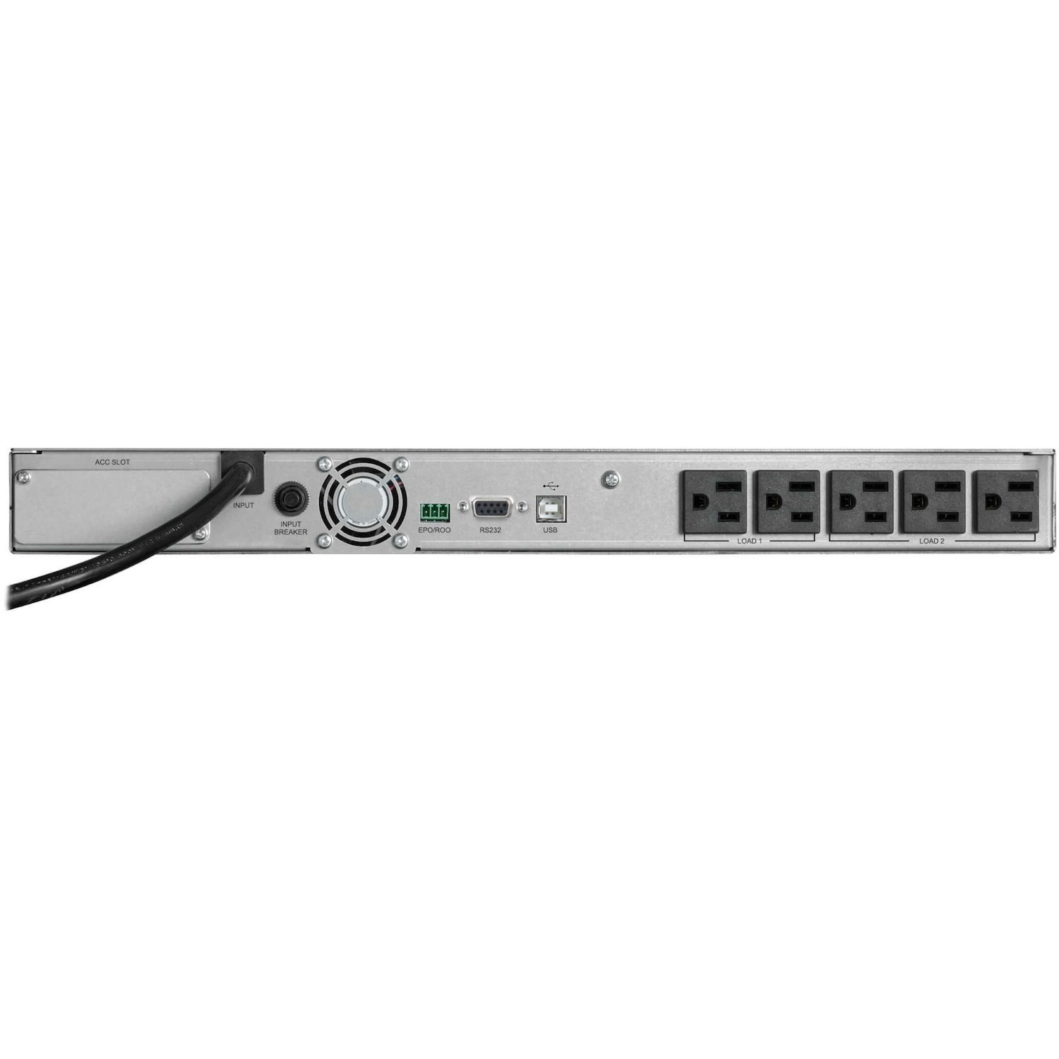 Tripp Lite by Eaton 1440VA 1100W 120V Line-Interactive UPS - 5 NEMA 5-15R Outlets, Network Card Option, USB, DB9, 1U Rack/Tower