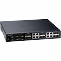 QNAP QSW QSW-M1208-8C 12 Ports Manageable Ethernet Switch - 10 Gigabit Ethernet, Gigabit Ethernet - 10GBase-X, 10GBase-T, 1000Base-T, 1000Base-SX/LX, 100Base-T