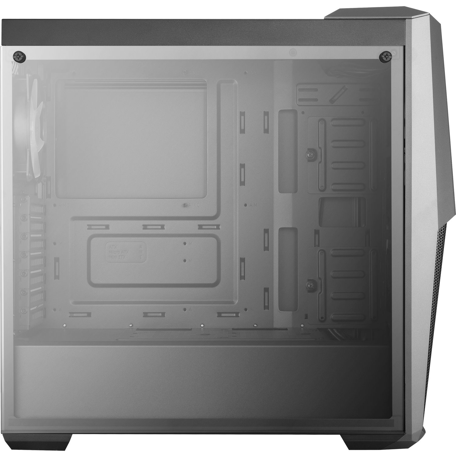 Cooler Master MasterBox MCB-B500D-KGNN-S00 Computer Case - ATX Motherboard Supported - Mid-tower - Steel, Plastic, Tempered Glass - Black