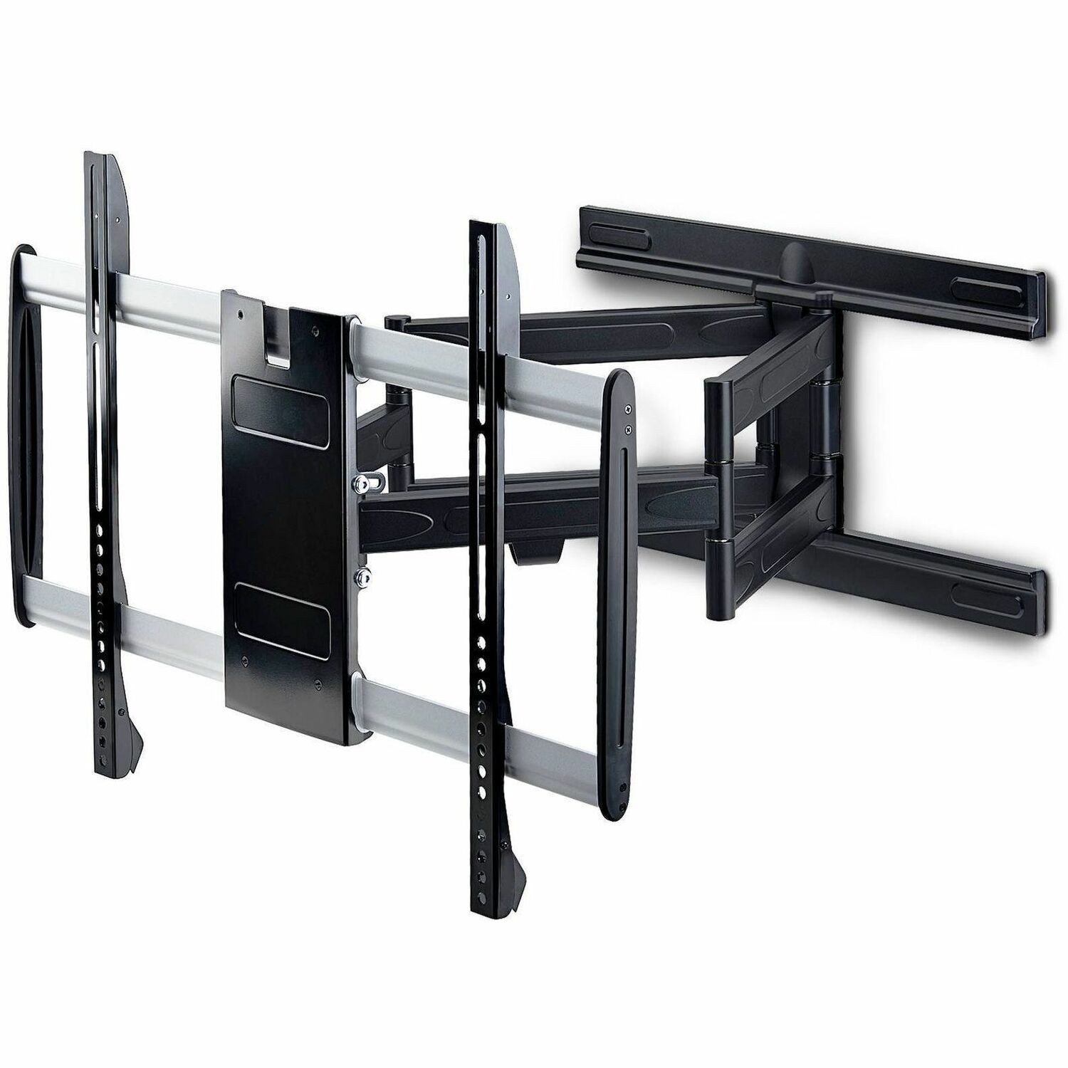 StarTech Ultra-Slim Articulating TV Wall Mount for up to 65inch and 99lb/45Kg Flat Screens, VESA 600x400, TAA Low-Profile Bracket