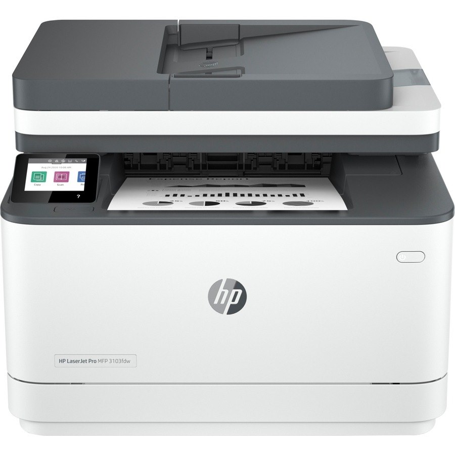 HP LaserJet Pro 3103fdw Wireless Laser Multifunction Printer - Monochrome