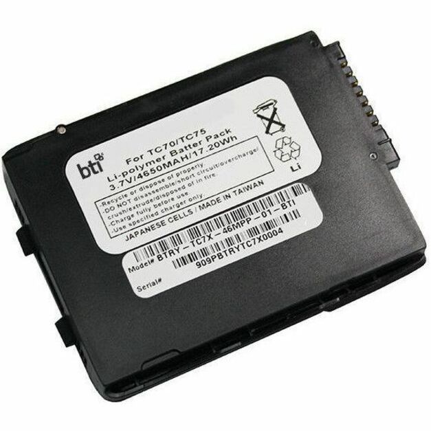 BTI BTRY-TC7X-46MPP-01-BTI 3.7V 4650MAH 17.20WH Li-ION SCANNER BATTERY FOR ZEBRA