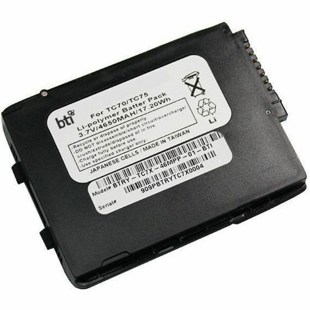 BTI BTRY-TC7X-46MPP-01-BTI 3.7V 4650MAH 17.20WH Li-ION SCANNER BATTERY FOR ZEBRA