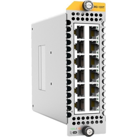Allied Telesis XEM2-12XT Expansion Module - 12 x RJ-45 10GBase-T LAN