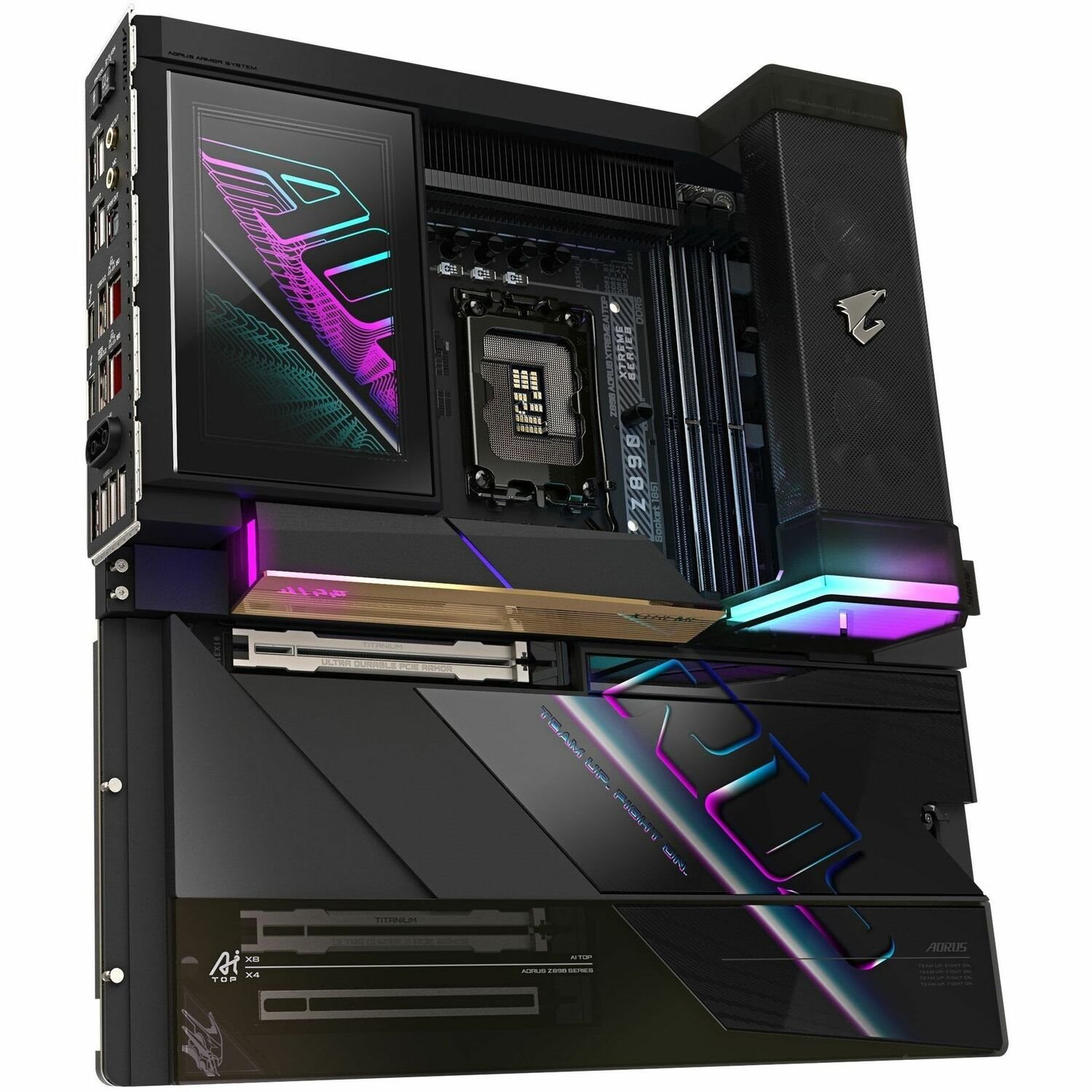 Aorus Ultra Durable Z890 A XTREME AI TOP Gaming Desktop Motherboard - Intel Z890 Chipset - Socket LGA-1851 - Extended ATX