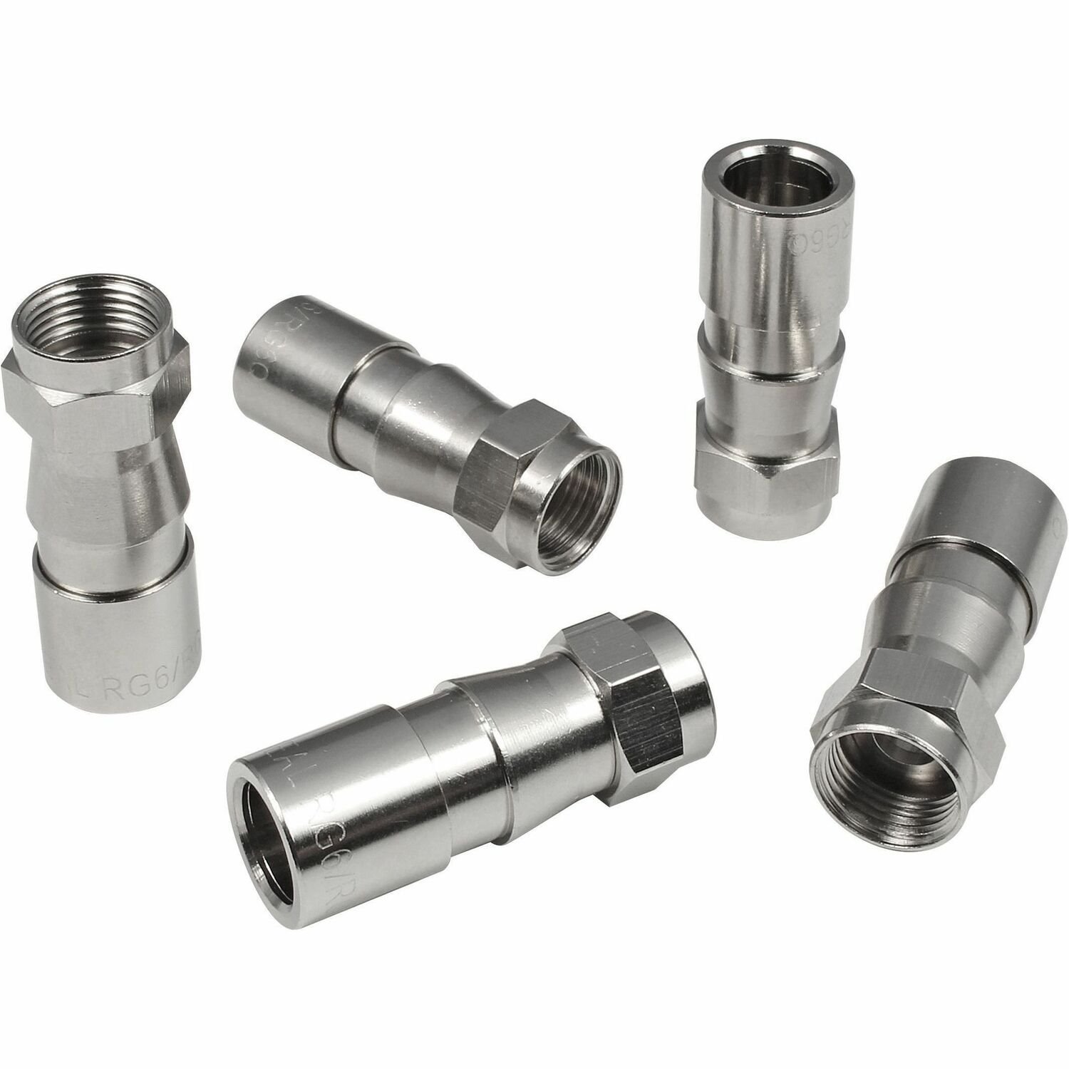 IDEAL RTQ XR RG-6 F Compression Connector -10 PK