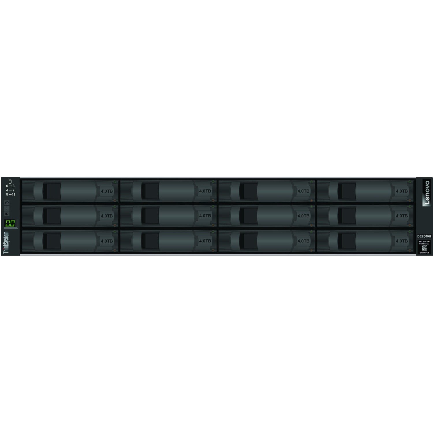 Lenovo ThinkSystem DE2000H Hybrid Storage Array