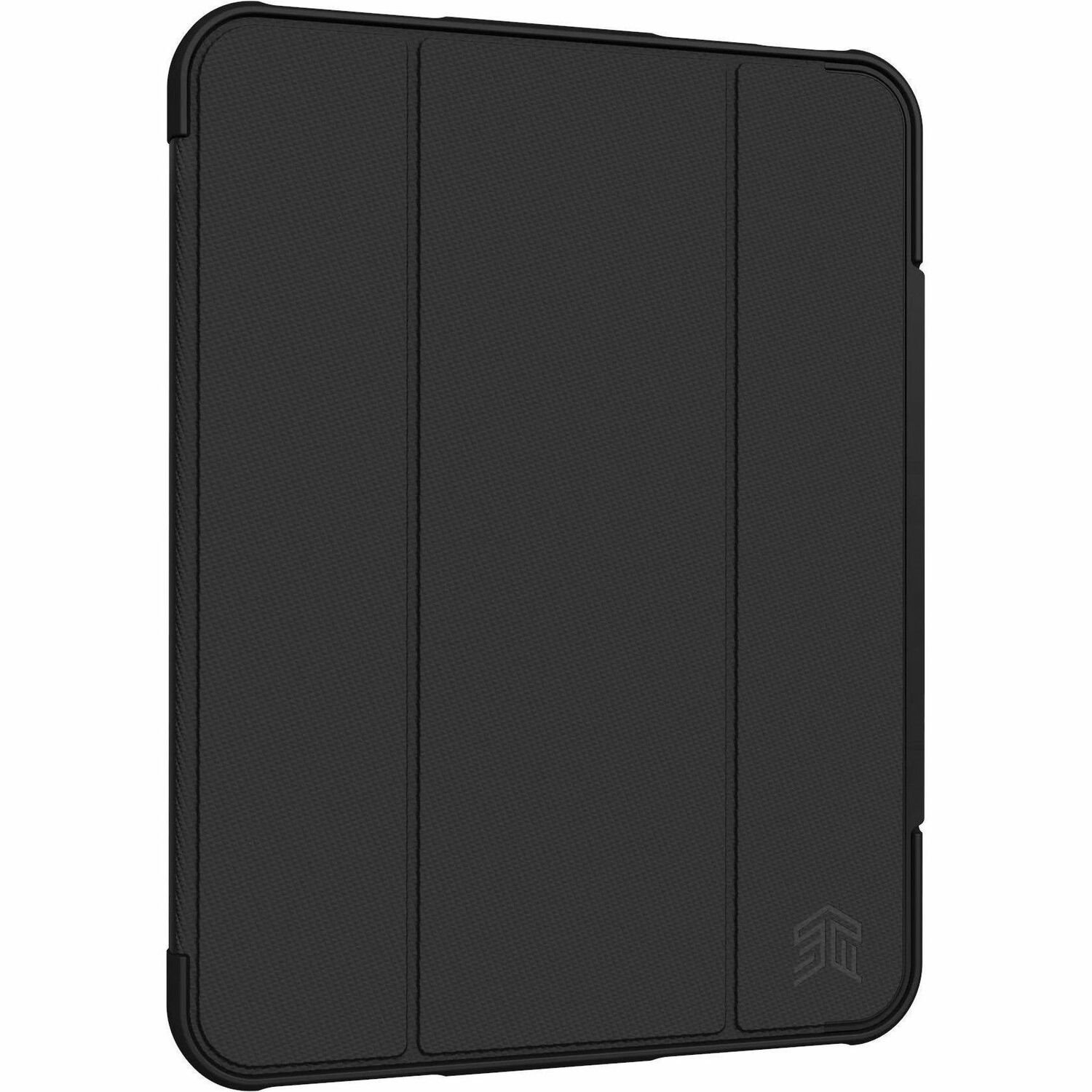 STM Goods Dux Ultra Rugged Carrying Case for Apple iPad (10th Generation), iPad (11th Generation) Tablet - Black