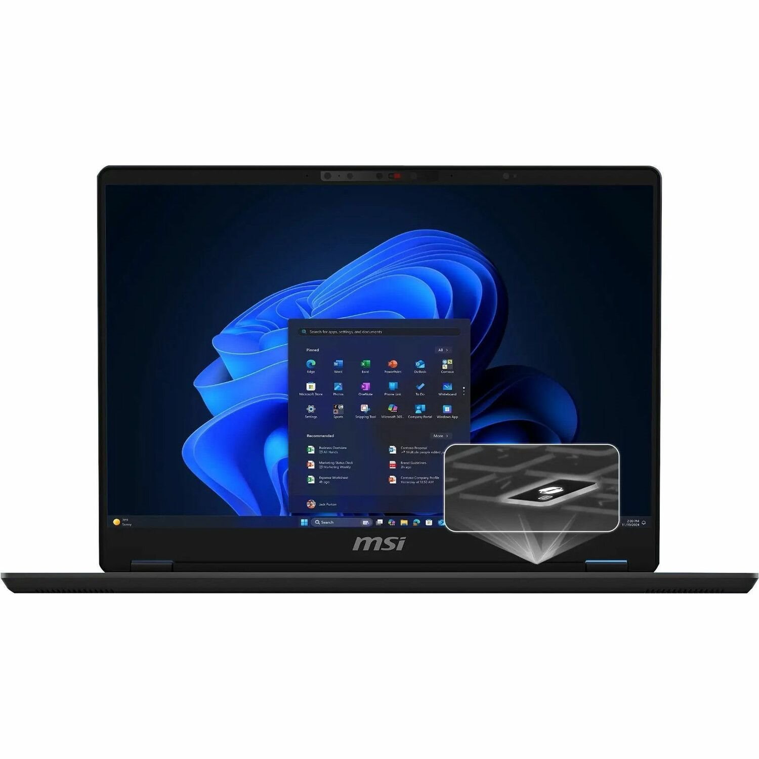 MSI Prestige 14 AI Evo C2HM Prestige 14 AI Evo C2HMG-086AU 14" Notebook - Full HD Plus - Intel Core Ultra 7 255H - Intel Evo Platform - 16 GB - 512 GB SSD - Stellar Gray