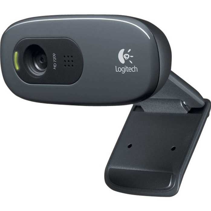 Logitech C270 Webcam - Black - USB 2.0