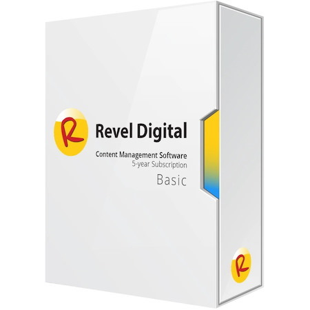 ViewSonic Revel Digital Basic Version - Subscription Plan License Key - 1 Device - 5 Year