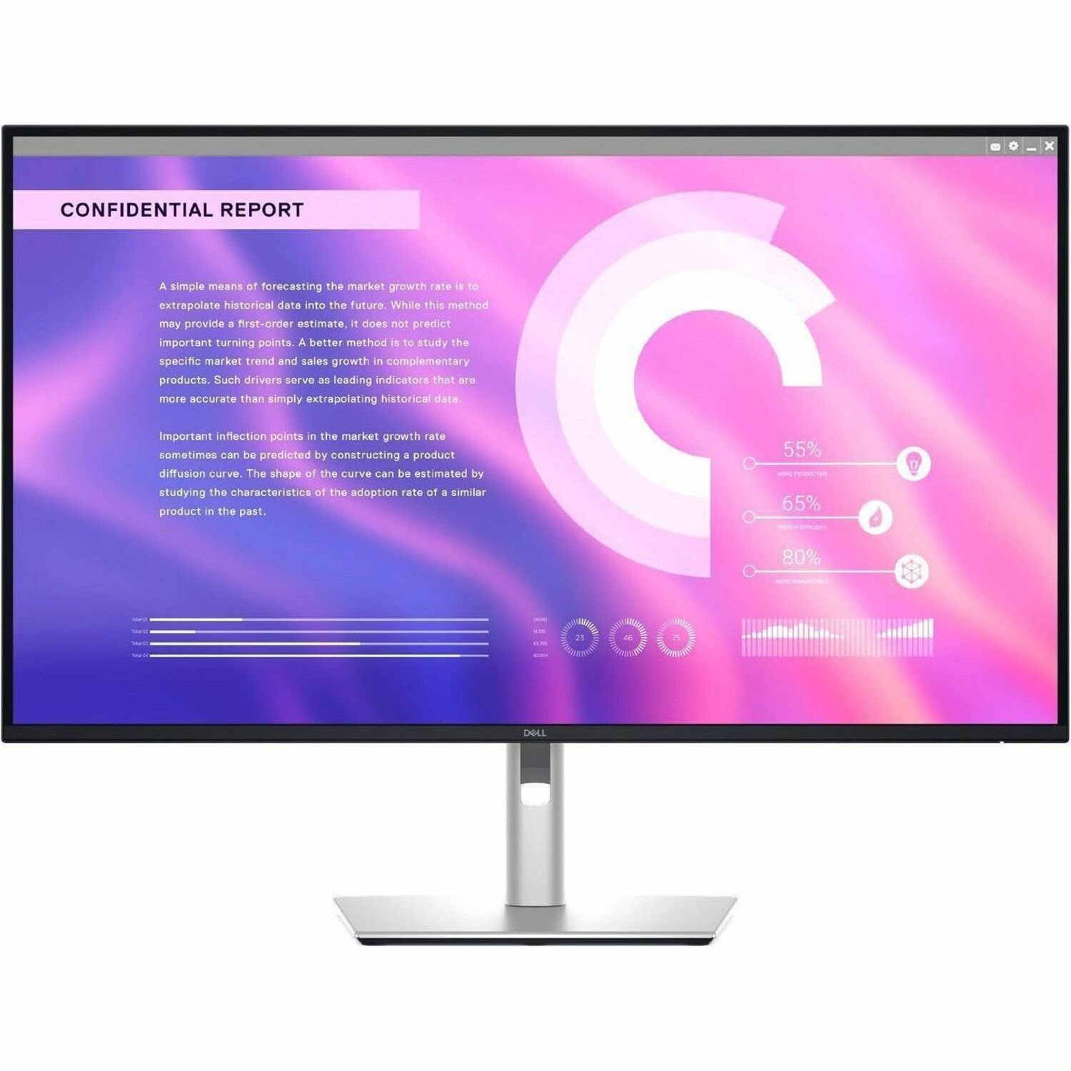Dell Pro Plus P3225DE 32" Class WQHD LED Monitor - 16:9