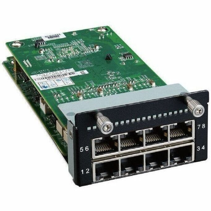 Advantech NMC-0806 Network Management Card - Thumbscrew Type - Expansion Module - PCIe 2.0 X4 - Gigabit Ethernet X 8