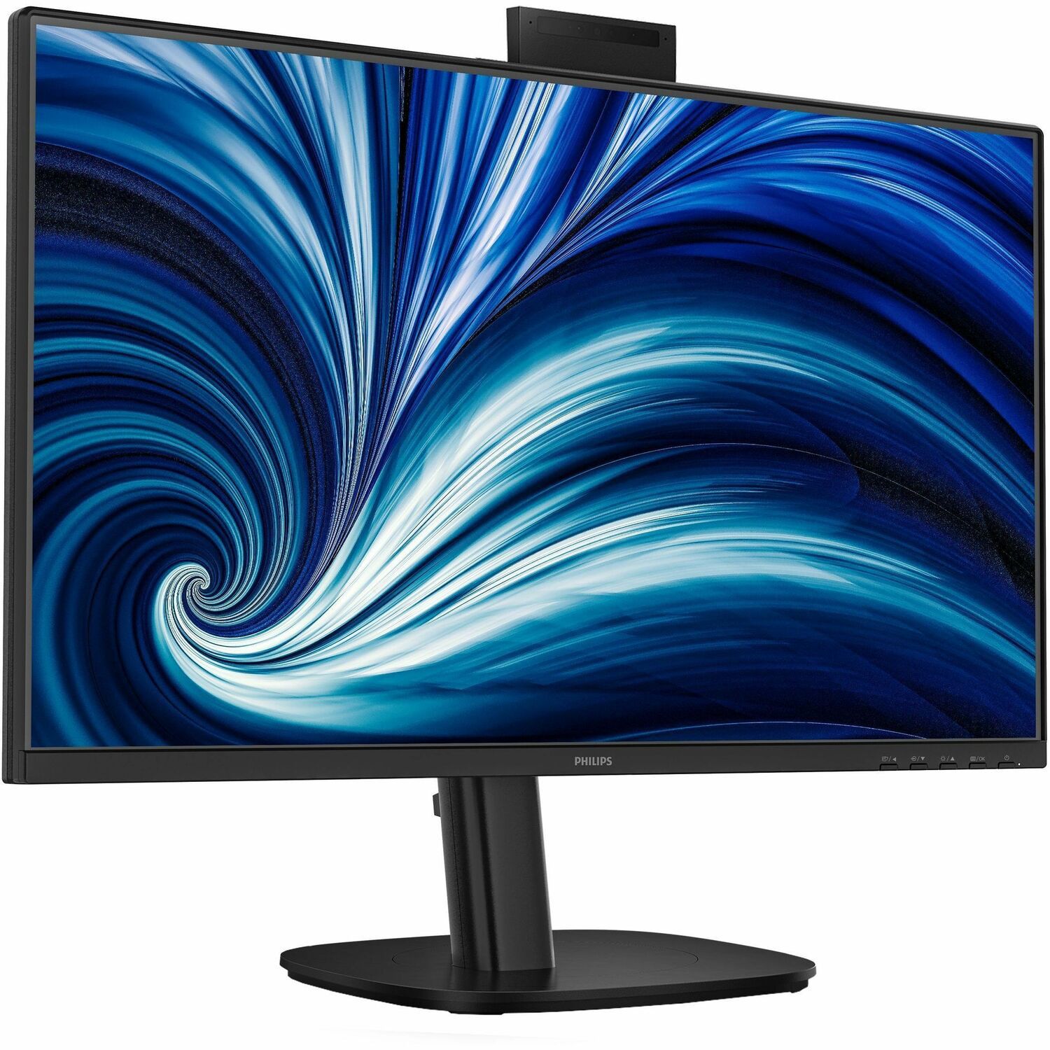 Philips 24B2U3301H 24" Class Webcam Full HD LED Monitor - 16:9 - Black