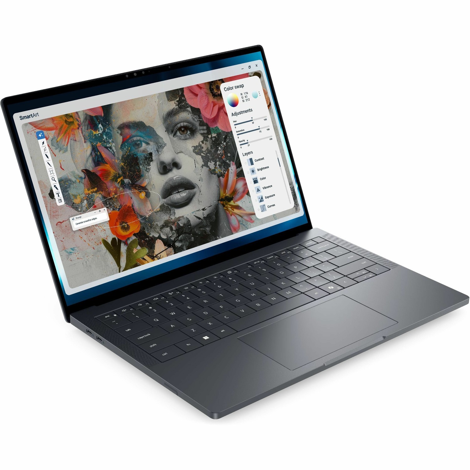 Dell Pro Precision 7 PW714260 14" Touchscreen Copilot+ PC Mobile Workstation - QHD+ - 60 Hz - Intel Core Ultra 7 Series 3 356H - 32 GB - 1 TB SSD - English (US) Keyboard