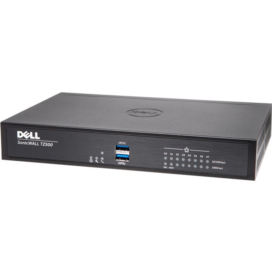 SONICWALL TZ500 WITH 8X5 SUPPORT 1YR