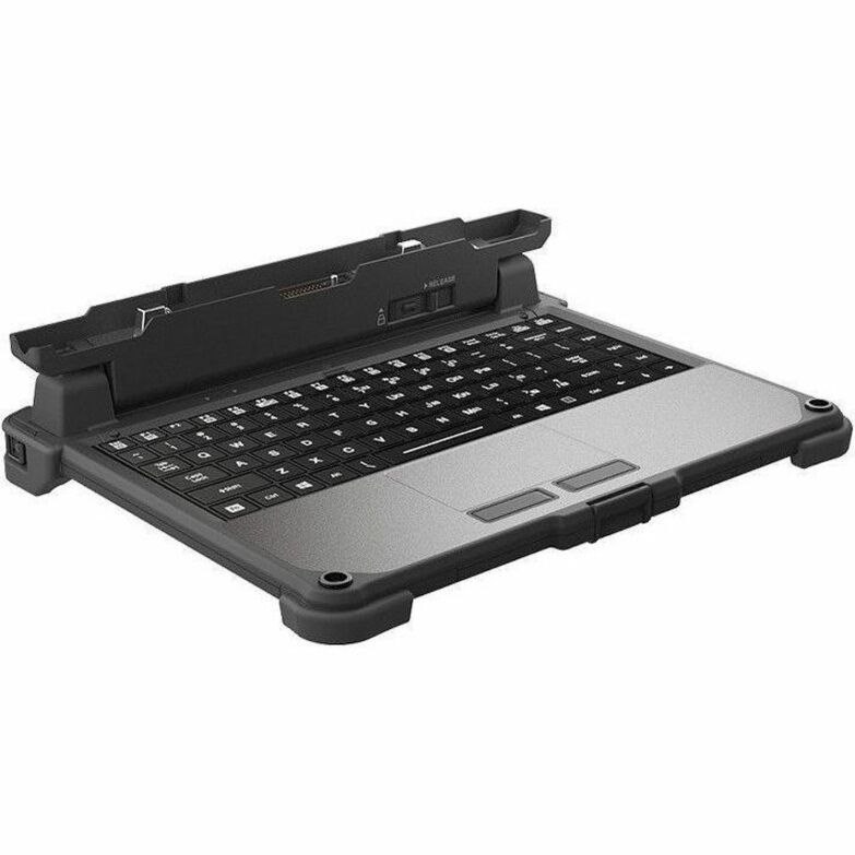 Getac Rugged Keyboard - Docking Connectivity - Pogo Pin Interface - LED - TouchPad - English (UK)