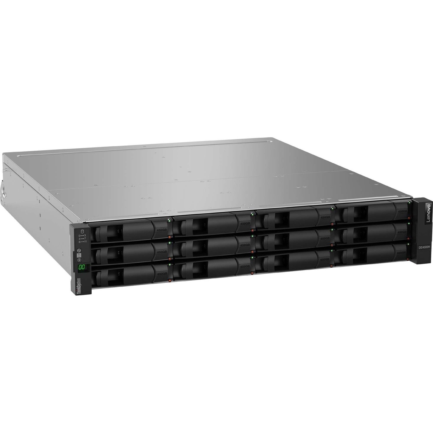 Lenovo ThinkSystem DE4000H SAS Hybrid Flash Array LFF