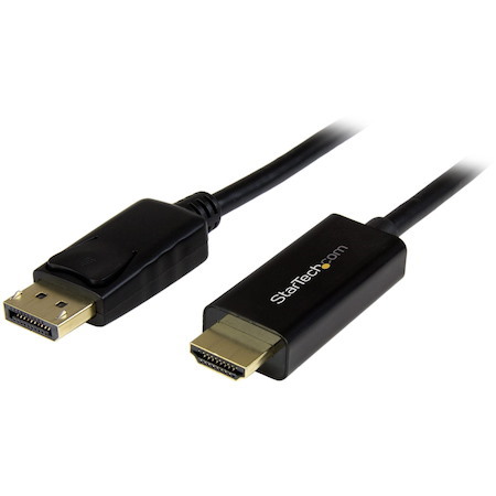 StarTech.com DisplayPort to HDMI converter cable - 6 ft (2m) - 4K