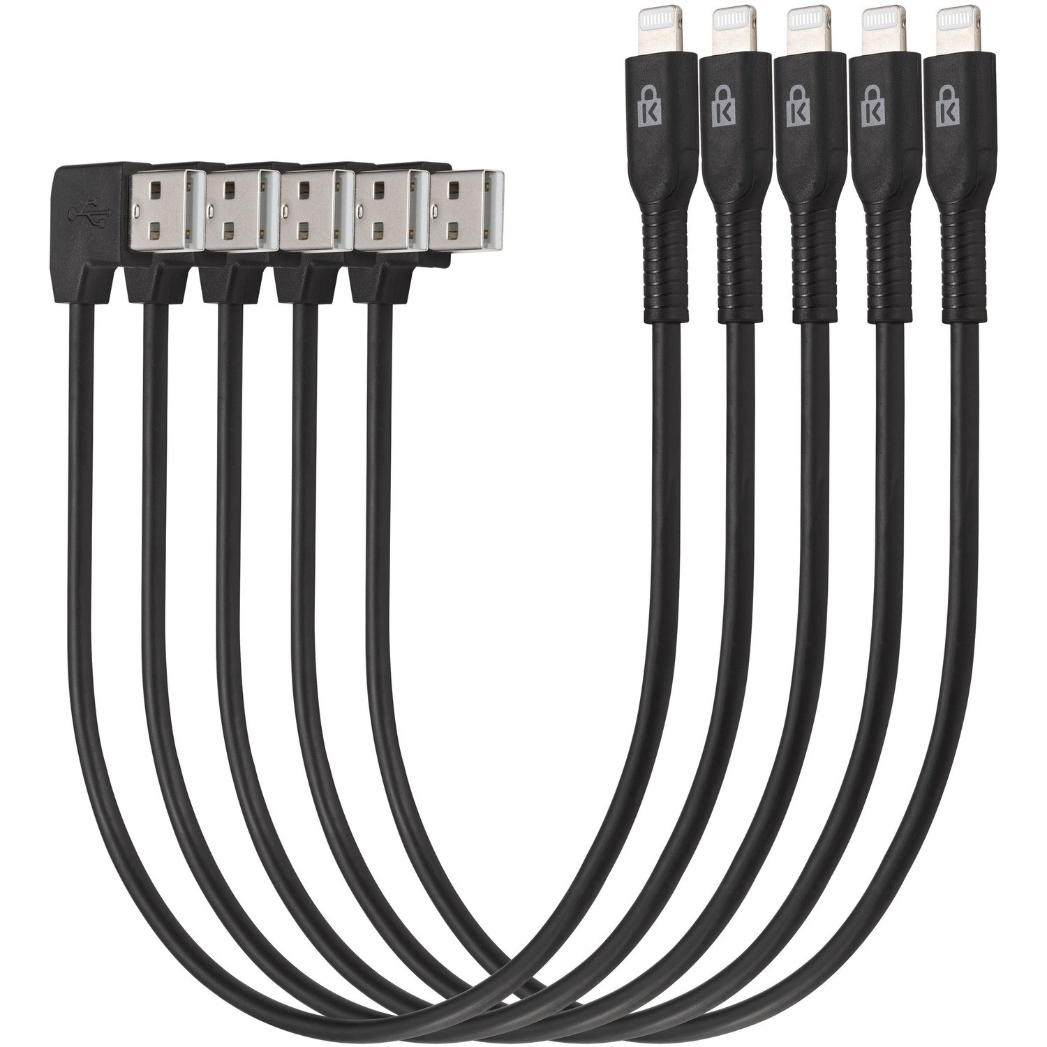Kensington 28,58 cm Lightning/USB Datatransferkabel - 5